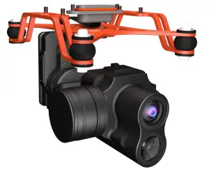 SwellPro GC2 S Waterproof Low Light 2 Axis Gimbal Camera