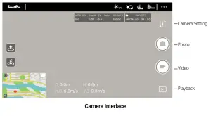 SwellPro GC2 S Waterproof Low Light 2 Axis Gimbal Camera - controller6