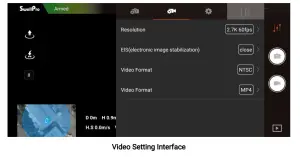 SwellPro GC2 S Waterproof Low Light 2 Axis Gimbal Camera - controller8