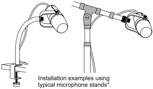 YAESU M 90 MS Microphone Stand Kit - switch4