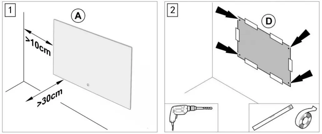 CDN Smart Mirror - wall