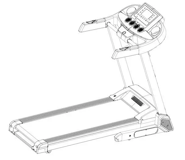 ITSU Aire Track Multi Functional Treadmill IS0500A