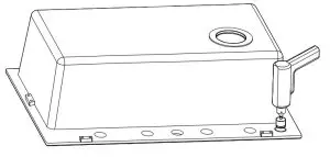 Kraus Ripiano Series KGTW1-33 Top Mount Kitchen Sinks - Faucet Hole