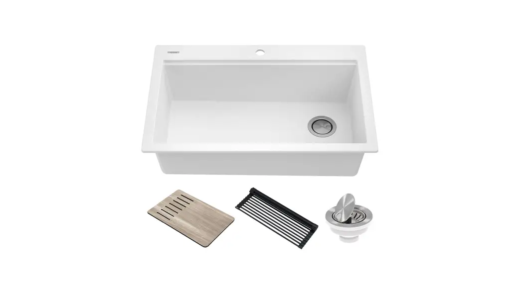 Kraus Ripiano Series Kgtw1-33 Top Mount Kitchen Sinks Instruction Manual Kraus Ripiano Series Kgtw1-33 Top Mount Kitchen Sinks Instruction Manual