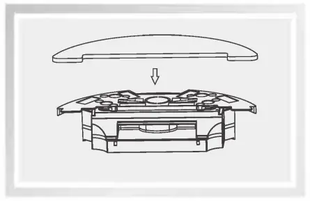 Vacuuming & Mopping Robot ZACO A9s - Attach Mop