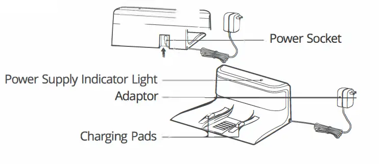 Vacuuming & Mopping Robot ZACO A9s - Charging Dock