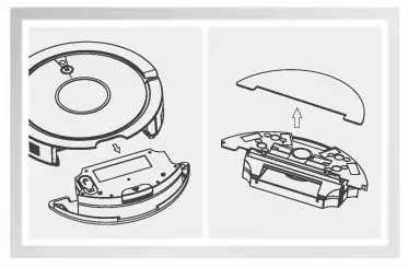 Vacuuming & Mopping Robot ZACO A9s - Cleaning Mop Cloth