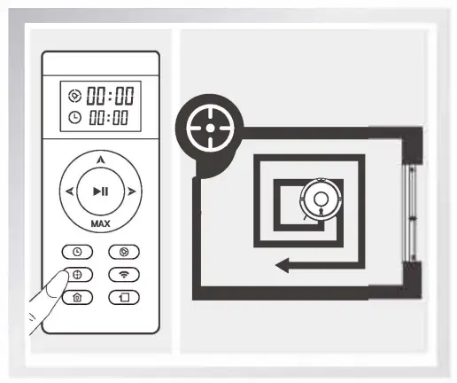 Vacuuming & Mopping Robot ZACO A9s - Spot Mode