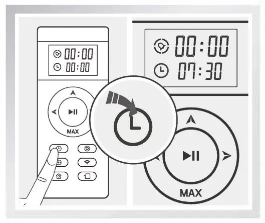 Vacuuming & Mopping Robot ZACO A9s - control display