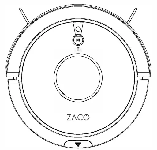 Vacuuming & Mopping Robot ZACO A9s