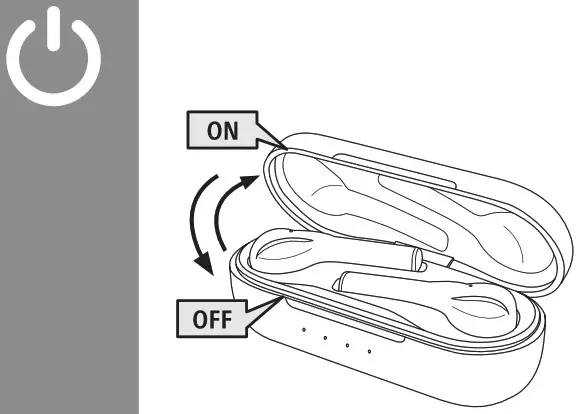 hama 00184123 Spirit Go Bluetooth Earphone- Power