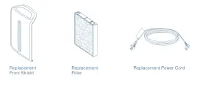 Amway A2101328 Atmosphere Mini Air Treatment System-Parts