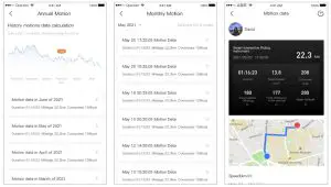 FIG 12 CHECK THE RIDING DATA