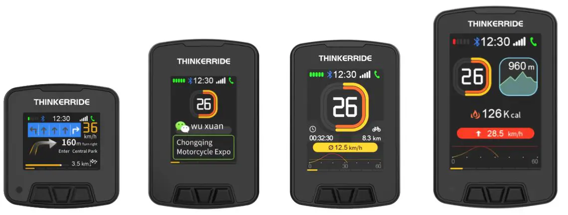 Thinkerride Smart Bicycle Computer Meter User Guide
