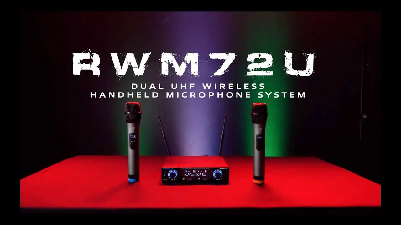 Rockville Rwm72u Microphone System User Manual