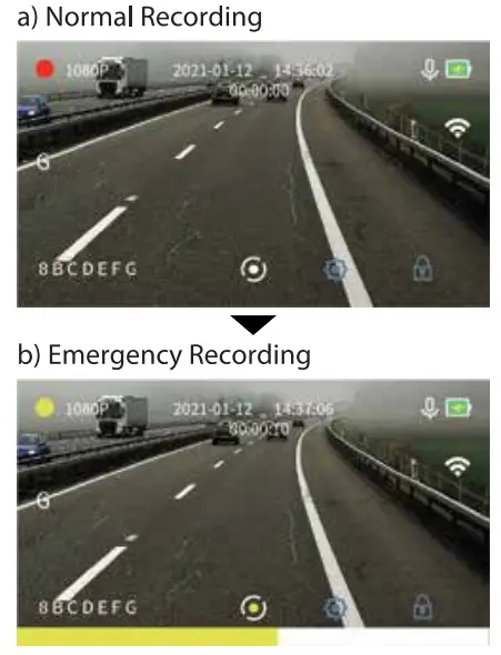 BLAUPUNKT BP 81A 12V 24V Digital Video Recorder 2 Channel - Recording