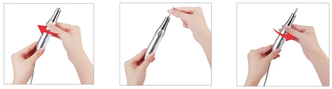 melodysusie 05 06 001 019902 2 In 1 Nail Lamp With Nail Drill - Drill Bit