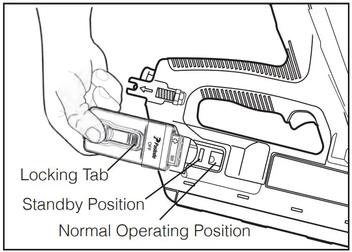 Paslode CFN325XP Cordless Framing Nailer User Manual - Battery Standby
