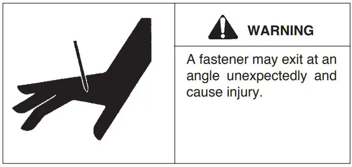 Paslode CFN325XP Cordless Framing Nailer User Manual - KEEP YOUR HANDS CLEAR