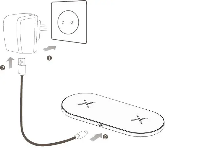 SACKit CHARGEit Dual Dock Wireless Charger fig2