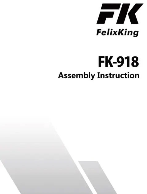 Felix King Ergonomic Adjustable Office Desk Chair Instruction Manual