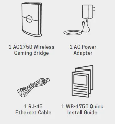 NEXUSLINK WB-1750 AC1750 Wireless Gaming Bridge FIG 1