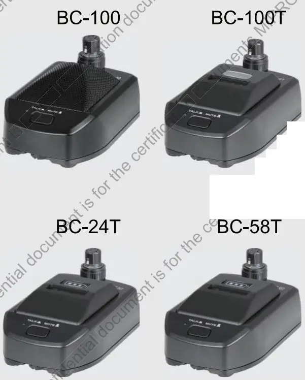 MIPRO BC 100 Conference Microphone Bases