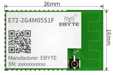 EBYTE E72 2G4M20S1F CC2652RB Multifunctional SoC Wireless Module - Brife