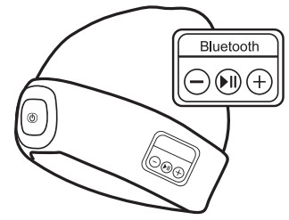 WMCAPS LD 001 Bluetooth Rechargeable LED Hat - BLUETOOTH