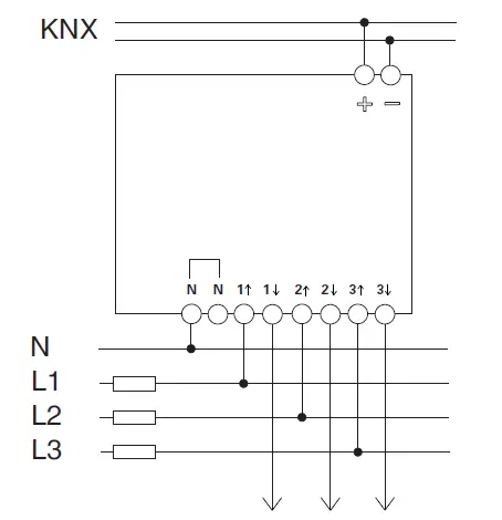 Schneider-MTN6600-0603-SpaceLogic-KNX-Energy-Meter-REG-K-3x230-V-16-A-4