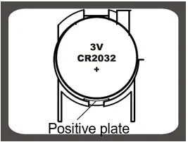 HOFFEN BDBC H052 Body Fat Scale - Replace the battery 1
