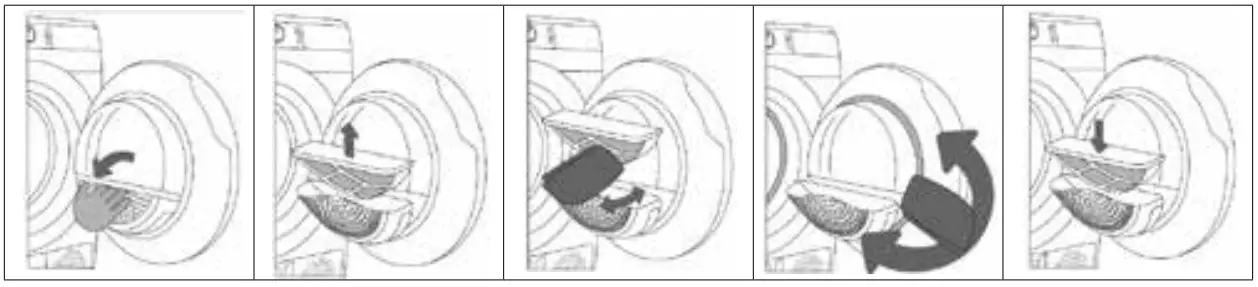 INVENTUM VDW9001B Heat Pump Dryer - DRYER FILTER