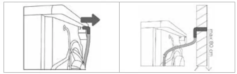INVENTUM VDW9001B Heat Pump Dryer - INSTALLING THE EXTERNAL
