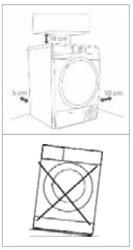 INVENTUM VDW9001B Heat Pump Dryer -INSTALLING