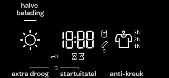 INVENTUM VDW9001B Heat Pump Dryer - START DELAY