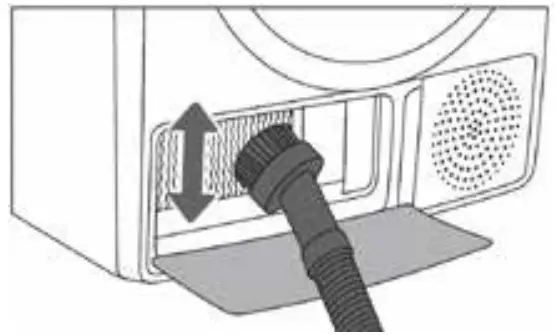 INVENTUM VDW9001B Heat Pump Dryer - with a vacuum