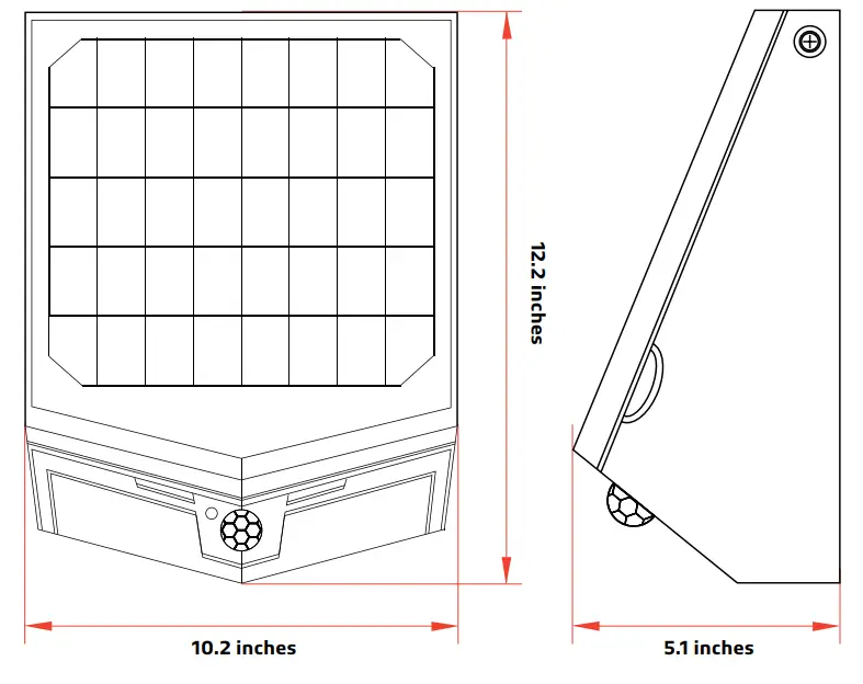 SOLTECH STL SWL Solport Wall Pack Lights-fig1