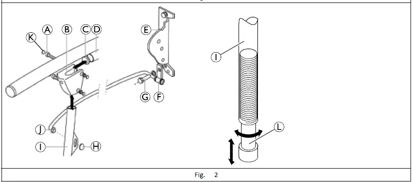INVACARE-H335-Revato-Folding-Handle-2