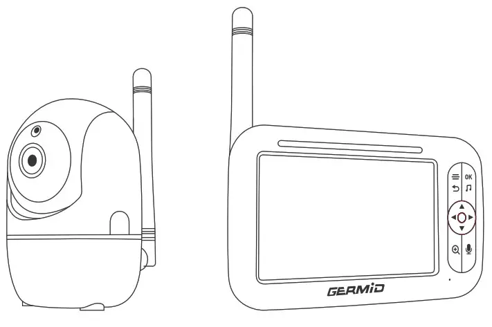 global BC50 5.0 Inch Video Baby Monitor - Cover