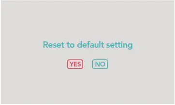 global BC50 5.0 Inch Video Baby Monitor - Factory Reset 2