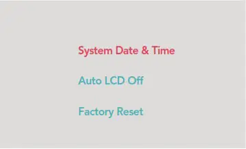 global BC50 5.0 Inch Video Baby Monitor - SYSTEM SETTINGS 2