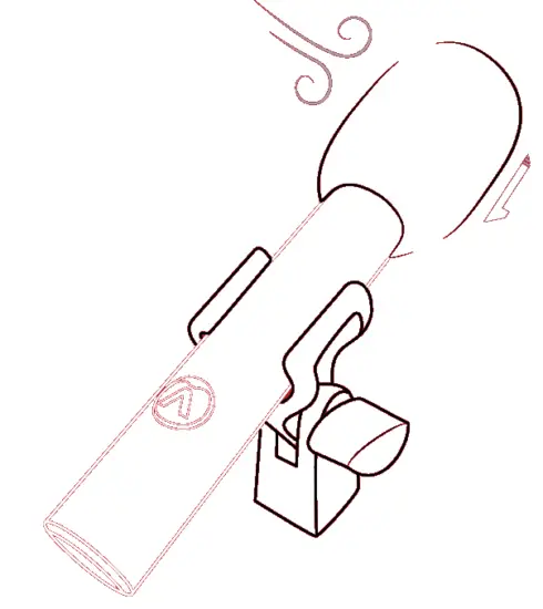 AUSTRIAN AUDIO CC8 Cardioid Condenser Microphone - holder