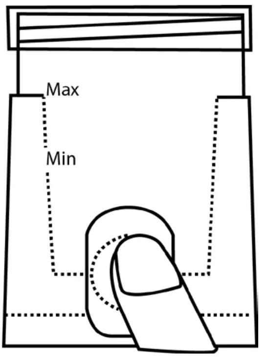 McKESSON MCK03 4490 Drugs of Abuse Push-Button Test Cup - fig 1
