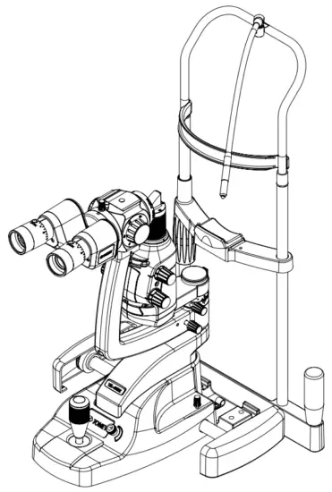 TOMEY TSL 4000Z Z Series Slit Lamp