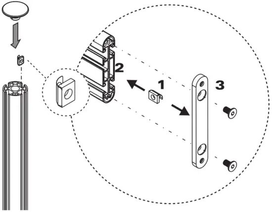 Neomonts FPMA DTB100 Toolbar Mount - Fig 2