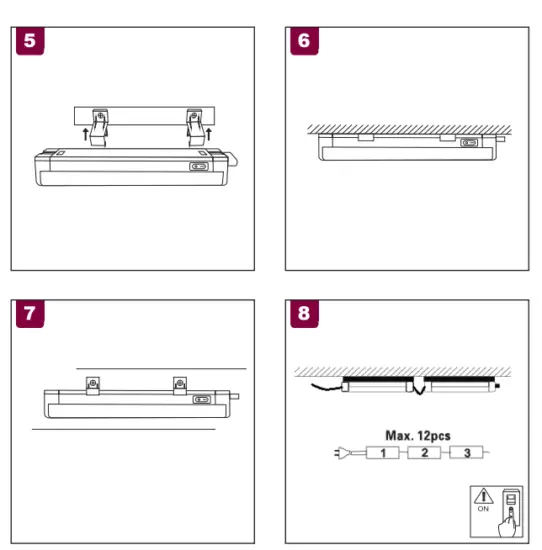 Ansell-LIGHTING-AMALED-Matrix-240V-LED -Linear-Rigid-Under-Unit-Lights-FIG-2