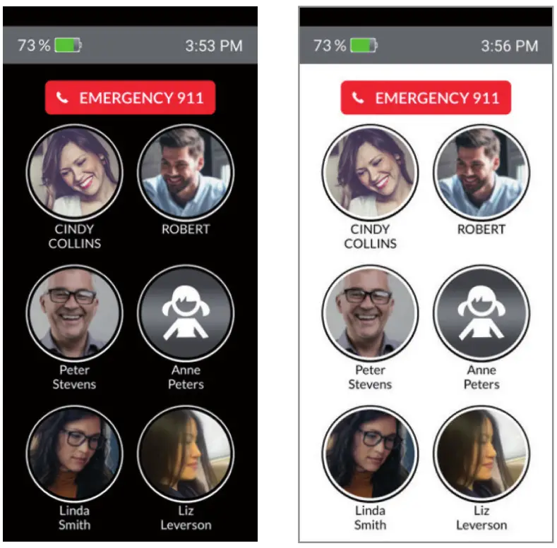 RAZ Memory Cell Phone-- Background Color