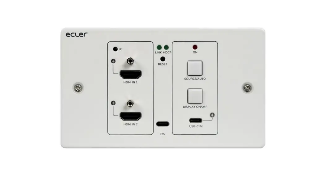 Ecler Veo-xwt44e Hdbaset Transmitter User Manual Ecler Veo-xwt44e Hdbaset Transmitter User Manual