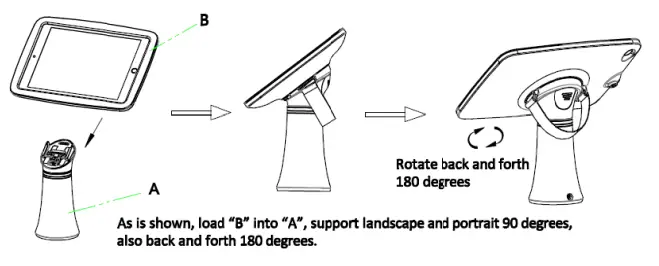 MAKEN SC1306 Tablet Stand - figure 16