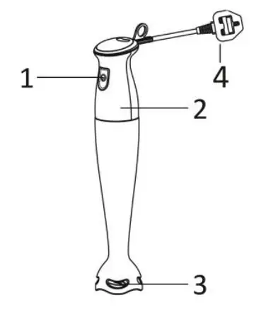 HEMA 80080001 170W Sick Mixer